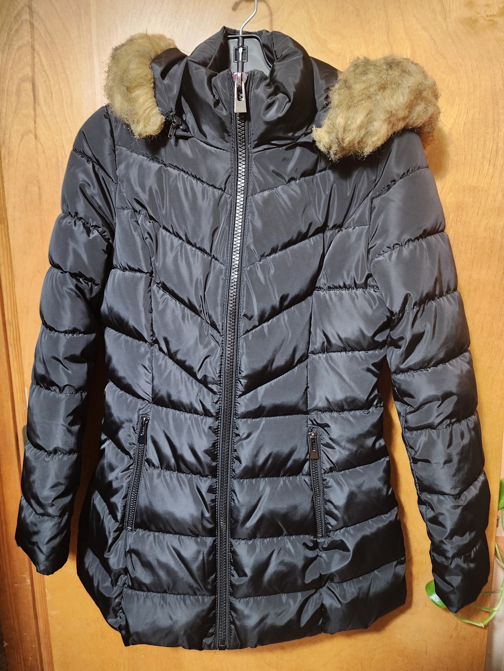 Title
INC International Concepts Faux-Fur-Trim Hooded Puffer Coat Black XS